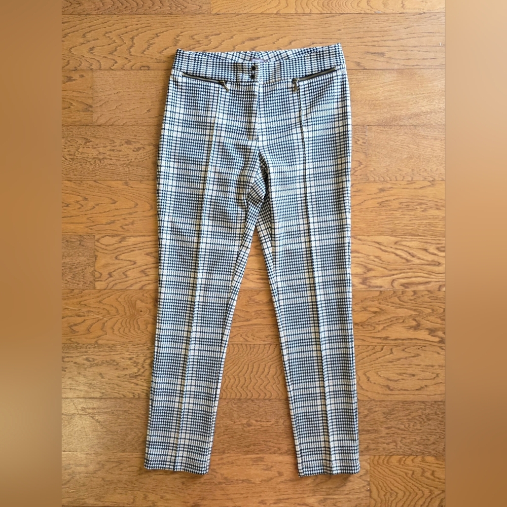 J. McLaughlin Yara Houndstooth Pants Size 4